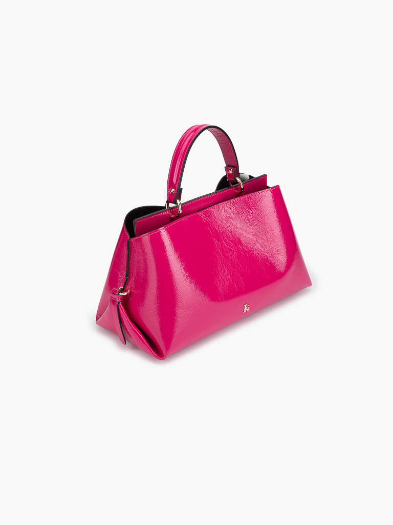 ELETTRA-FUXIA PAINTED LEATHER
